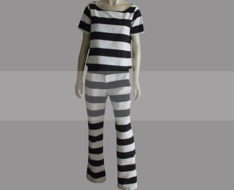 Buggy Prisoner Outfit One Piece Cosplay