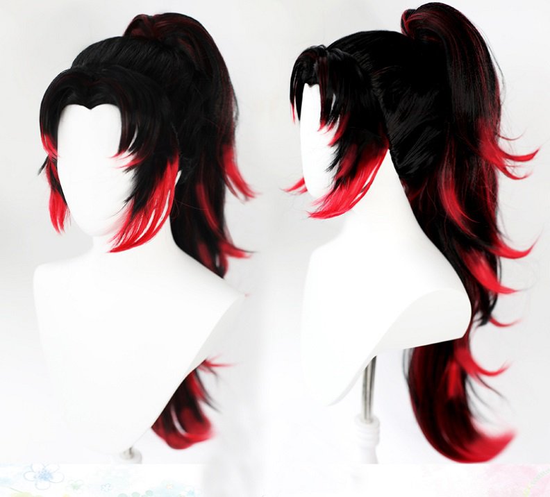 Yoriichi Tsugikuni Demon Slayer Cosplay Wig