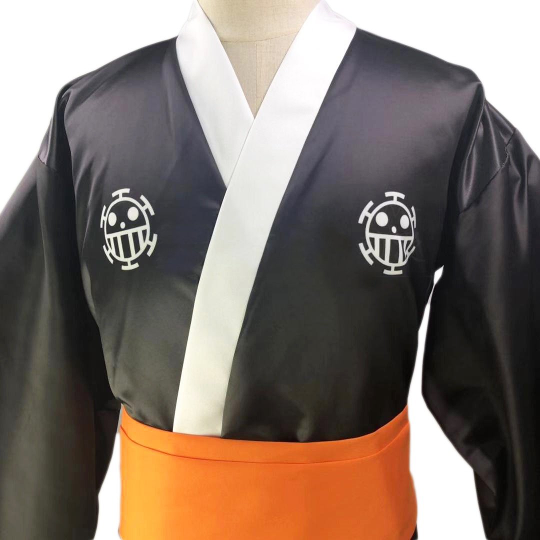 Trafalgar Law One Piece Wano Cosplay Kimono
