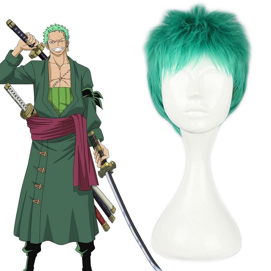 Roronoa Zoro One Piece Cosplay Wig