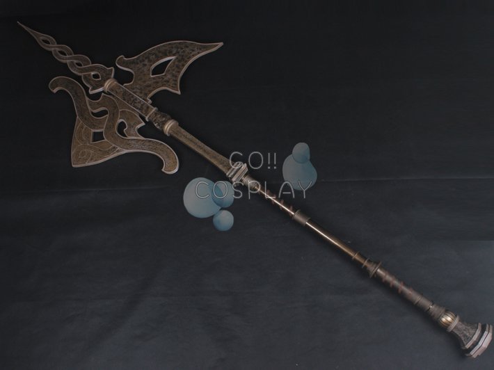 Golden Halberd Elden Ring Cosplay Prop