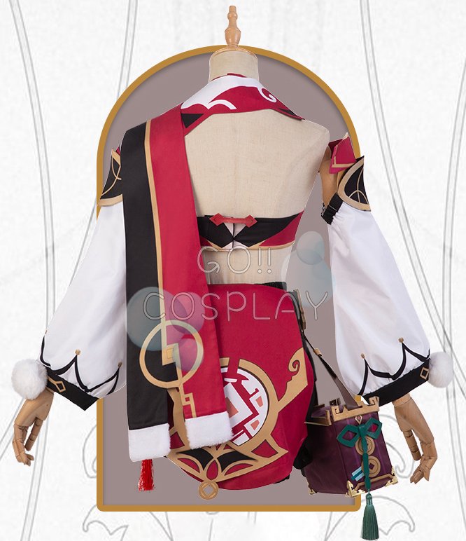 Yanfei Genshin Cosplay Costume