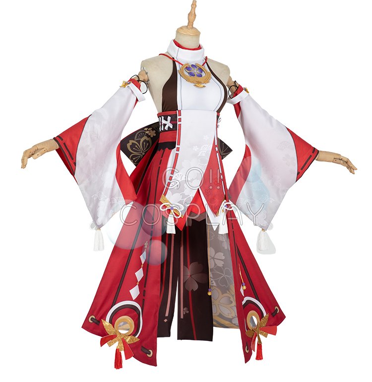 Yae Miko Genshin Cosplay Costume
