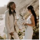 Simple Mermaid Lace Boho Wedding Dresses Bridal Gowns