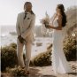 Simple Mermaid Lace Boho Wedding Dresses Bridal Gowns