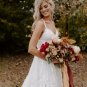 A Line Lace Wedding Dresses Bridal Gowns