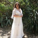 Lace Plus Size Beach Wedding Dresses Off The Shoulder Bridal Gowns