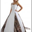 Camo Wedding Dresses With Appliques Ball Gown Bridal Gowns