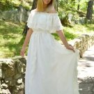 Vintage Lace Ivory Bohemian Wedding Dresses Bridal Gowns
