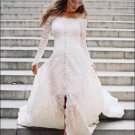 Vintage Lace Wedding Dresses Off Shoulder Long Sleeve Bridal Gowns Vintage Lace Wedding Dresses Off Shoulder Long Sleeve Bridal Gowns