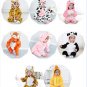 Baby Kid Infant Boys Girls Animal Romper Hooded Jumpsuit Bodysuit Outfit Clothes