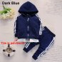 Baby Kid Toddler Boys Hooded Tops+Pants Outfits Tracksuit Sport Coat Clothes Set