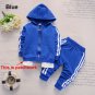 Baby Kid Toddler Boys Hooded Tops+Pants Outfits Tracksuit Sport Coat Clothes Set