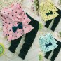 2PCS Baby Kid Toddler Girl Casual Bowknot T-shirt Tops+Pants Outfits Clothes Set