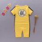 Baby Kids Toddler Bruce Lee Kung Fu Bodysuit Jumpsuit Romper Fancy Dress Costume