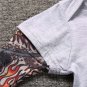 Baby Newborn Kid Boy Tattoo Printed Long Sleeve Romper Jumpsuit Bodysuit Clothes