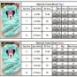 Baby Girl Minnie Mouse Long Sleeves Tops T-shirt+ Pants 2Pcs Outfits Set Clothes