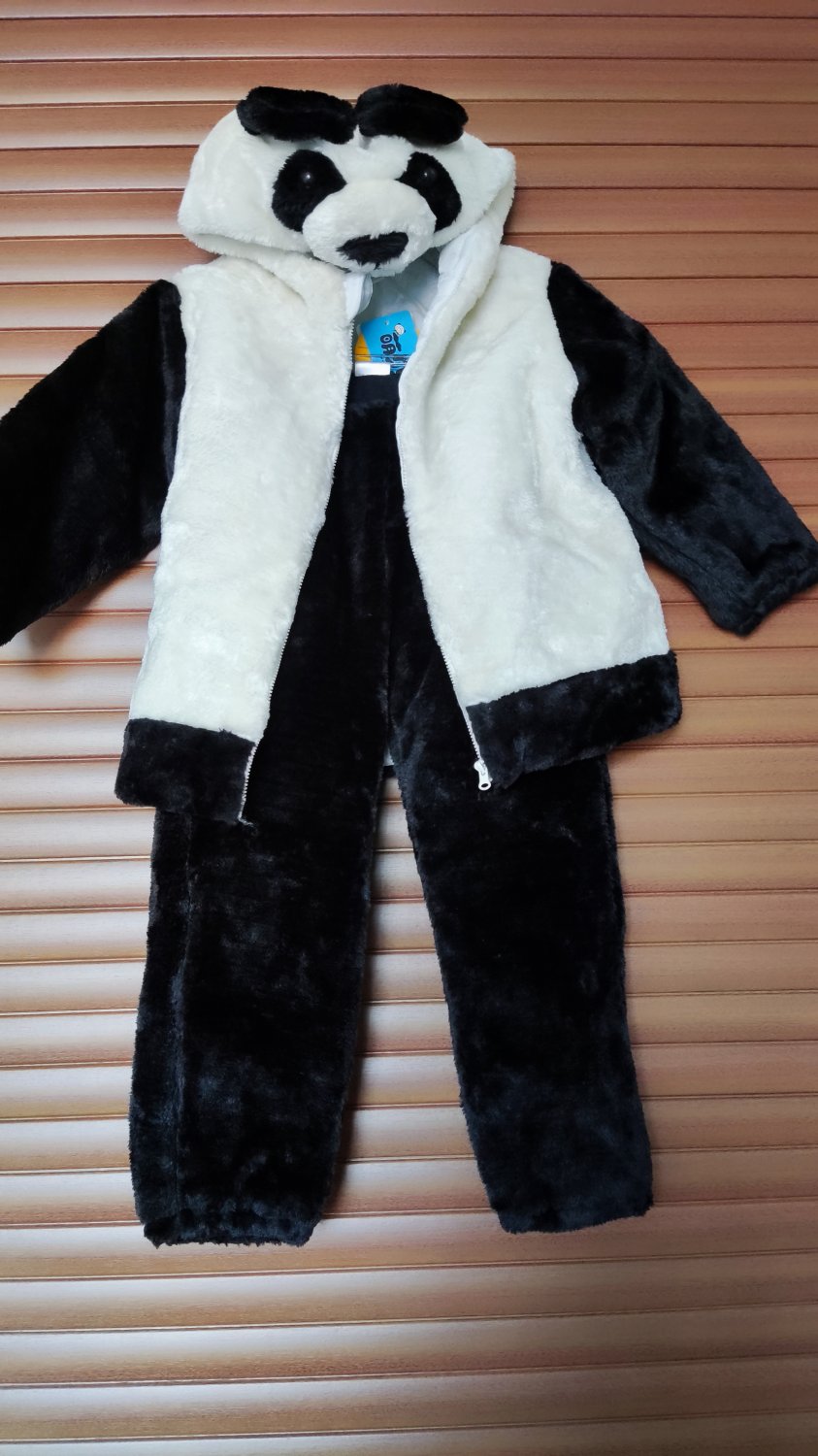 Baby Girl Panda Long Sleeves Tops Snow wear Coat + Pants 2Pcs Outfits Set Clothes