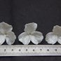 Pearl flower beads clay 1"(2,5cm), 1.4"(3,5cm) &ETH;�eads for jewelry making, Flowers making hair pins