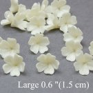Pearl Flowers Beads with five petals 0,6" ( 1,5 cm) Large FLOWERS. Supplies Beads Pearl Flowers Beads with five petals 0,6" ( 1,5 cm) Large FLOWERS. Supplies Beads