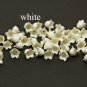 Pearl Lily of the valley beads, White Flower polymer clay  0,36"-0,4" ( 9-10mm) Flowers Supplies