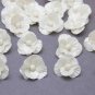 Pearl Flower for jewelry making (Set 3 pcs), Polymer Clay Flower Beads 3 cm