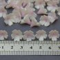Pearl / Pink Flowers beads polymer clay 0.4"-0.48"( 10-12mm) Floral Beads Making jewelry