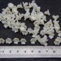 Pearl Small flowers beads 0.8cm, Floral beads with three petals, Supplies beads
