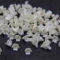 Pearl Small flowers beads 0.8cm, Floral beads with three petals, Supplies beads