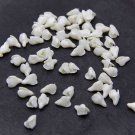 Pearl Small Buds flowers 1 cm, Floral Buds beads with three petals, Supplies beads Pearl Small Buds flowers 1 cm, Floral Buds beads with three petals, Supplies beads