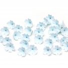 Light Blue Flowers Beads Polymer clay Making Jewelry 9-10mm, Floral Beads Light Blue Flowers Beads Polymer clay Making Jewelry 9-10mm, Floral Beads