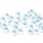 Light Blue Flowers Beads Polymer clay Making Jewelry 9-10mm, Floral  Beads