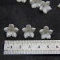 Pearl Flowers Beads Making jewelry 0.6"( 1.5 cm), Polymer clay flower beads