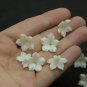 Pearl Flowers Beads Making jewelry 0.6"( 1.5 cm), Polymer clay flower beads