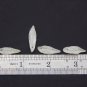 Eucalyptus leaves beads Leaf polymer clay beads for jewelry