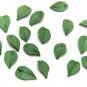 Green Leaves Beads 0.6" (1.5cm), Leaves Jewelry Making, Craft Leaves