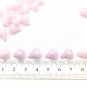 Translucent Pink Flower Buds Beads Jewerly Making, Floral Beads 0.48"-0.5" (12-14mm)