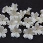 Pearl Flowers Beads Making jewelry 1"( 2.5 cm), Polymer clay flower beads