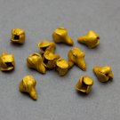 Gold Floral Buds Beads Making jewelry, Flower Beads Polymer Clay , Craft Gold Gold Floral Buds Beads Making jewelry, Flower Beads Polymer Clay , Craft Gold