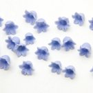 Small Blue Lucite Flower Beads Polymer Clay (10 pcs), Blue Lilies Beads, Floral Beads Jewelry Making Small Blue Lucite Flower Beads Polymer Clay (10 pcs), Blue Lilies Beads, Floral Beads Jewelry Making