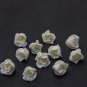 Pearl Buds Roses Polymer clay 0,36 "-0,4" (0,9-10mm), Roses Beads Jewelry Makingg jewelry
