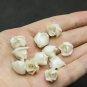 Pearl Buds Roses Polymer clay 0,36 "-0,4" (0,9-10mm), Roses Beads Jewelry Makingg jewelry