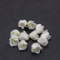 Pearl Buds Roses Polymer clay 0,36 "-0,4" (0,9-10mm), Roses Beads Jewelry Makingg jewelry