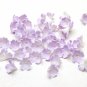Lilac / White Flower Beads for jewelry (SET 10 pcs ) Craft supplies Jewelry 0,4" (10-12 mm )