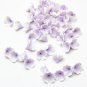 White/ Lilac Flower Beads Polymer Clay 0,4" (10-12 mm ), Craft supplies Jewelry Making