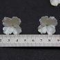 Pearl Flower Beads Polymer Clay 1"(2.5-3cm), Flower Clay Tiara Making