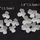 White Flower Beads 1"(2,5cm), 1.4"(3,5cm), Wedding Beads