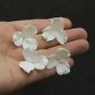 White Flower Beads 1"(2,5cm), 1.4"(3,5cm), Wedding Beads