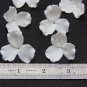 White Flower Beads 1"(2,5cm), 1.4"(3,5cm), Wedding Beads