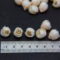 Pearl Beige Buds Roses Flower Beads Polymer clay Floral beads making jewelry,